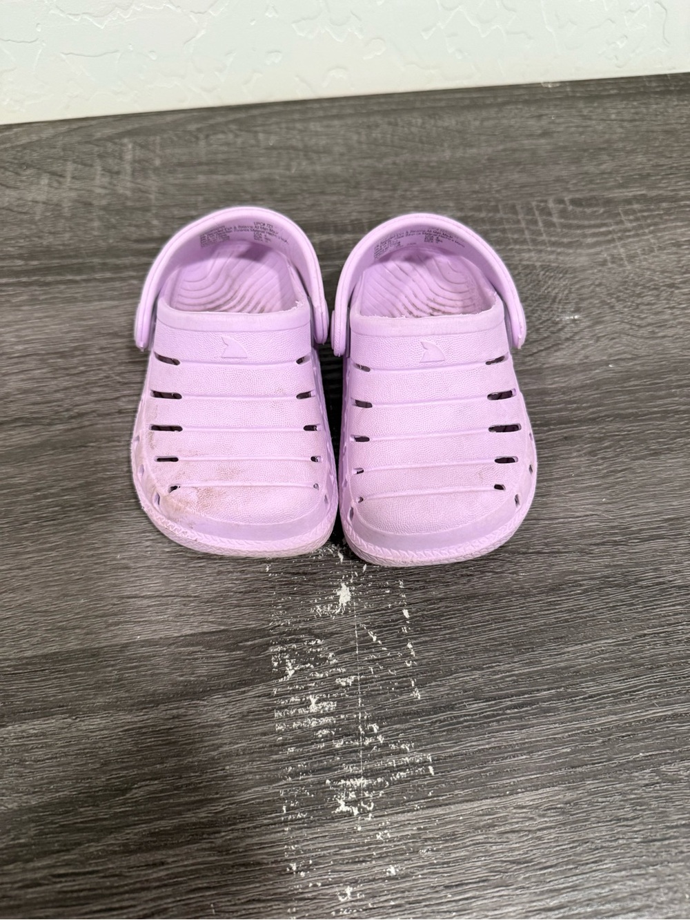 Kids Lavender Slip-On Clog - Comfortable Everyday Shoes